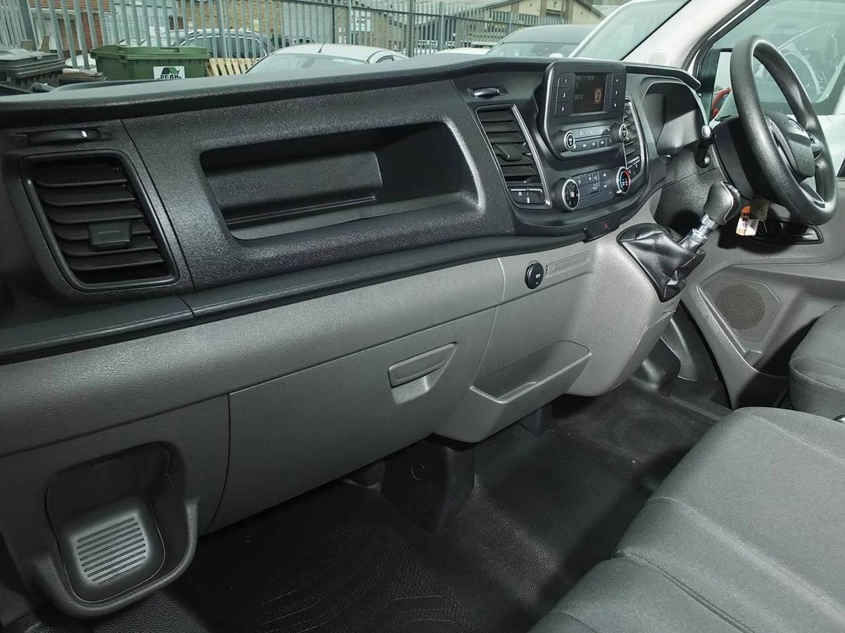 2022 Ford Transit Luton Box Van — cab interior