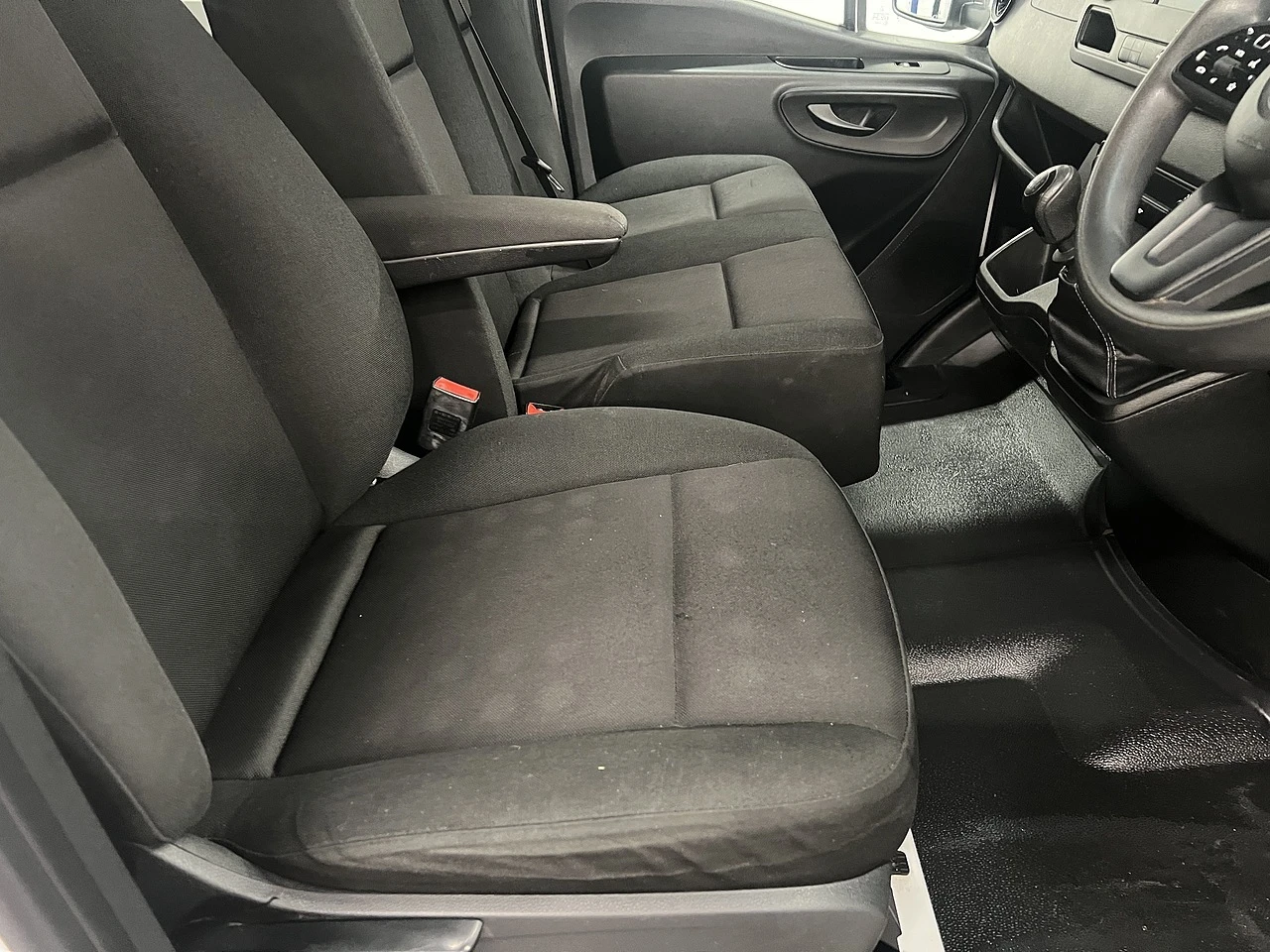 2023 Mercedes-Benz Sprinter Tipper Van — cab interior