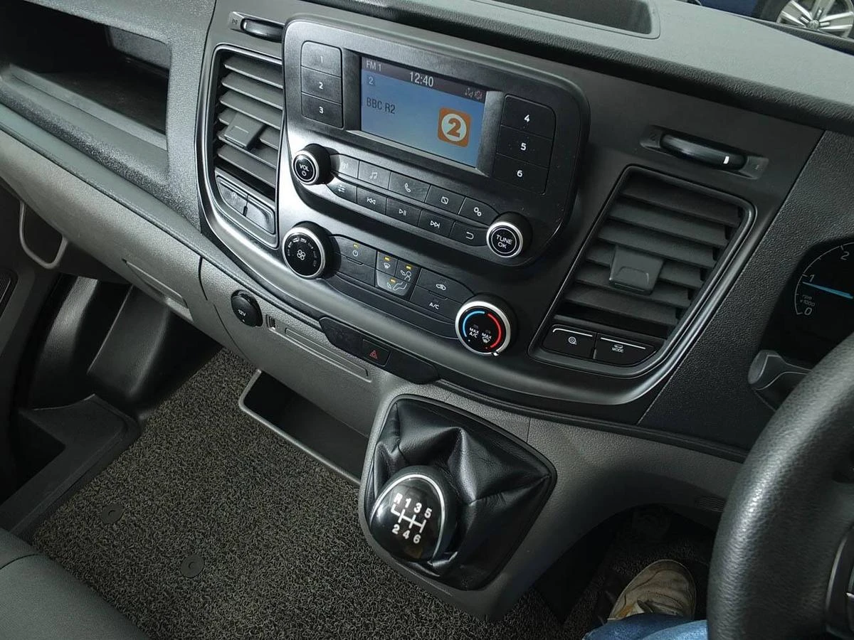 2022 Ford Transit Luton Box Van — cab interior