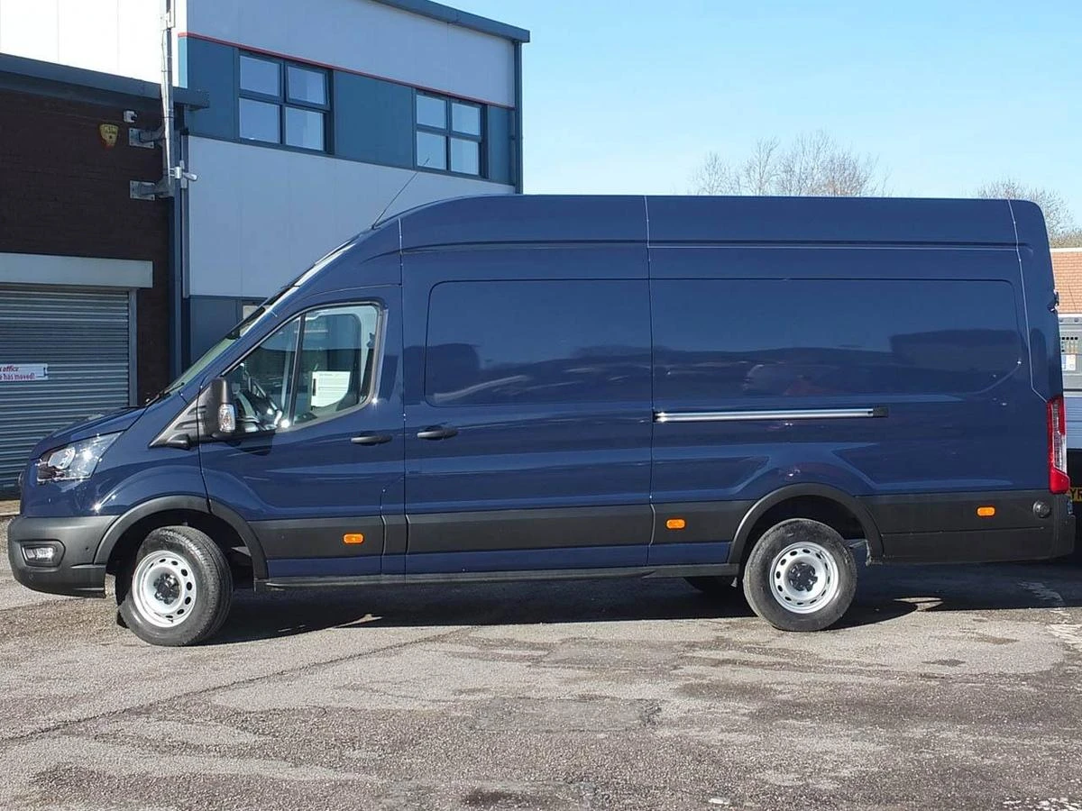 2025 Ford Transit High Roof Panel Van — side view