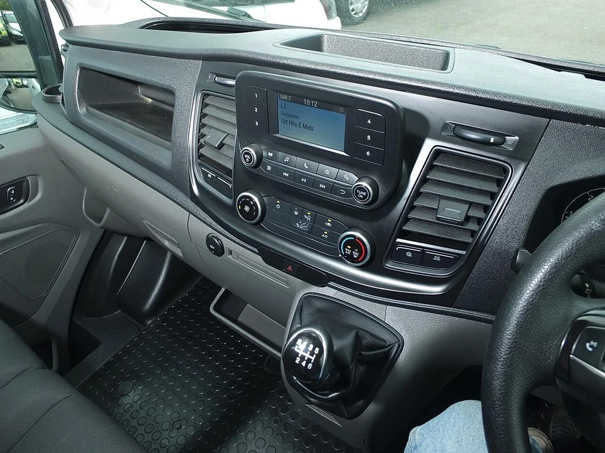 2022 Ford Transit CurtainSider Van — cab interior