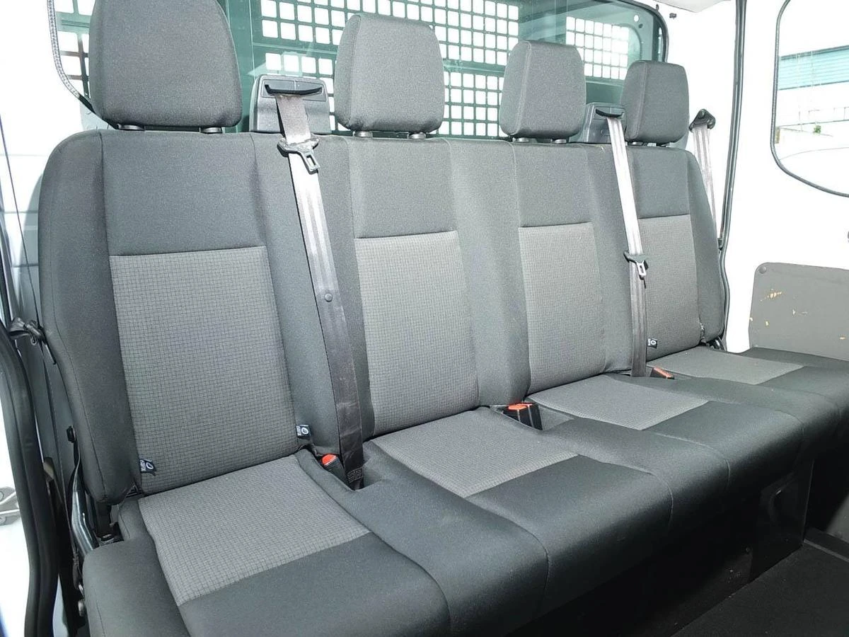 2022 Ford Transit Double Cab Tipper Van — cab interior