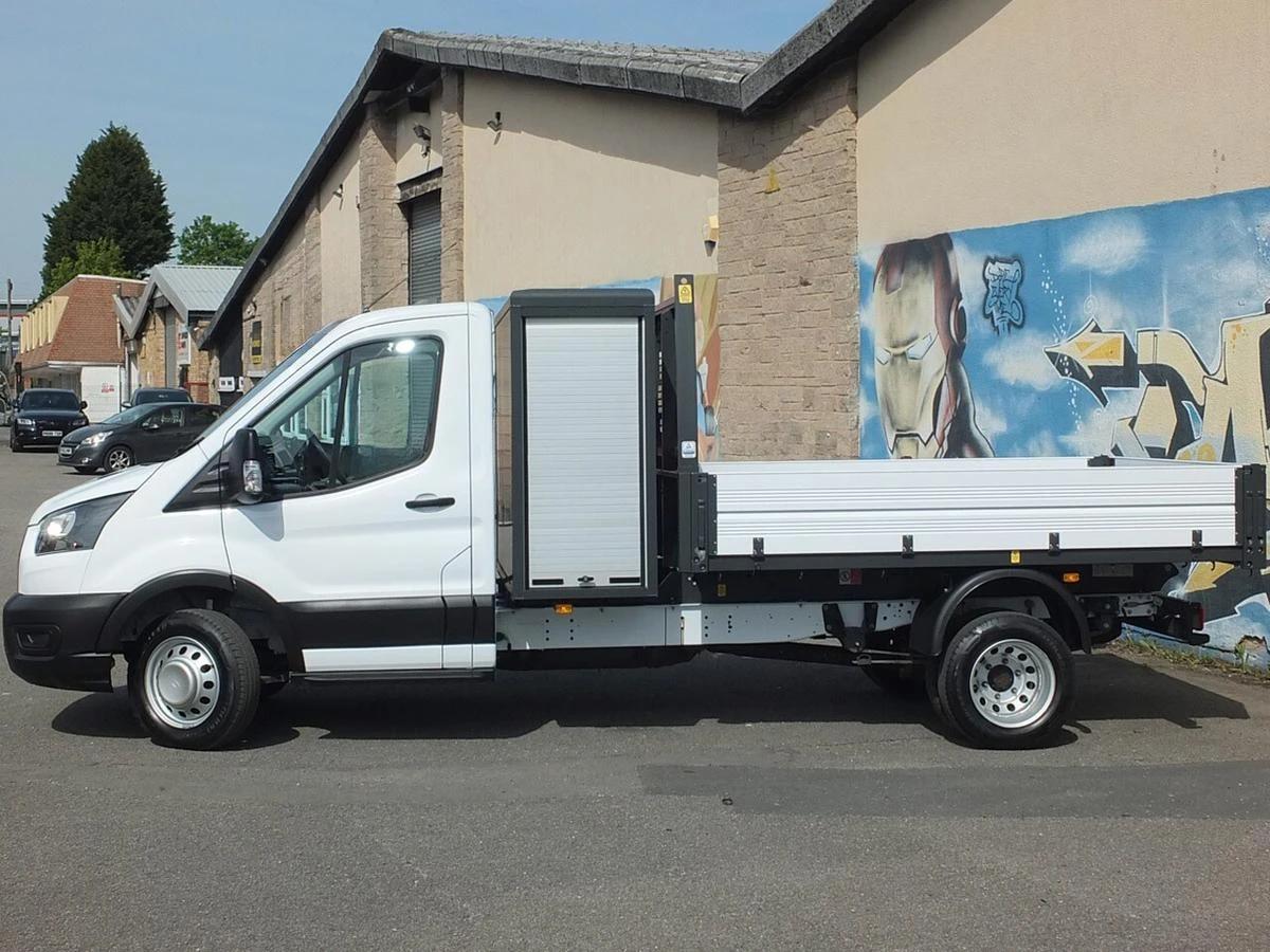2022 Ford Transit Tipper Van — side view