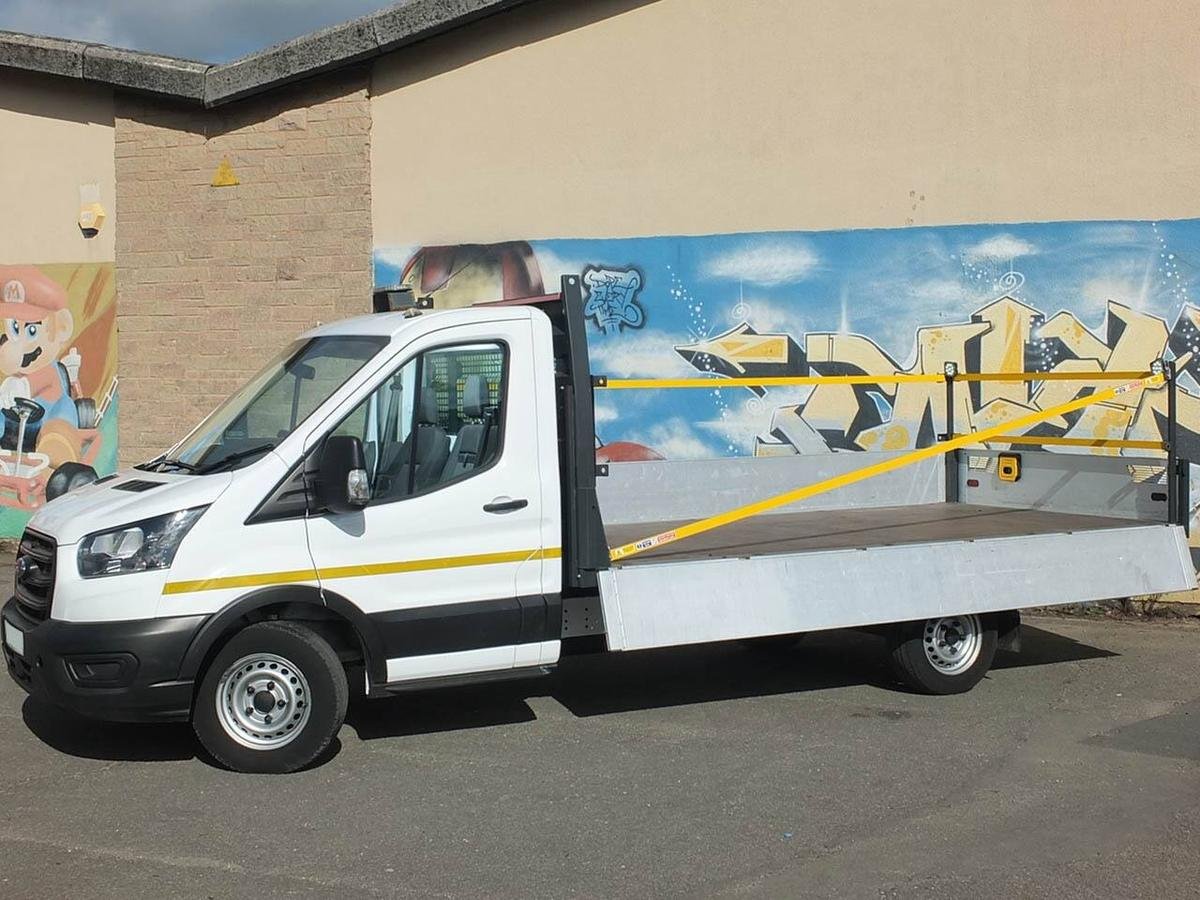2022 Ford Transit Dropside Van — side view