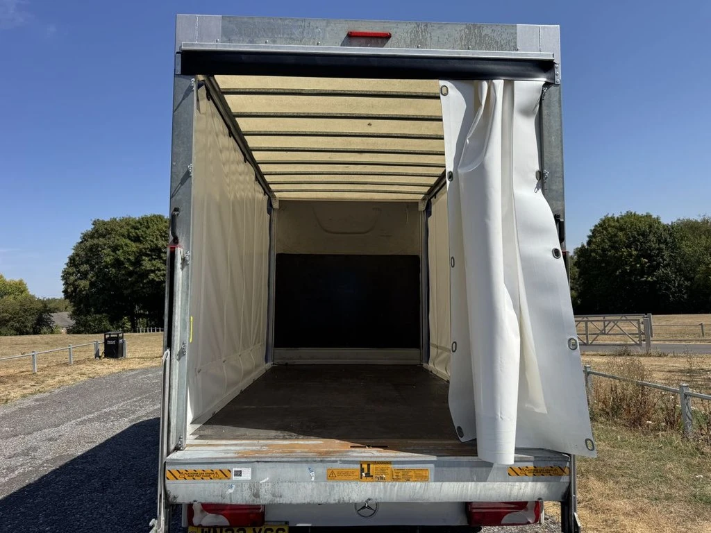 2022 Mercedes-Benz Sprinter CurtainSider Van — rear view