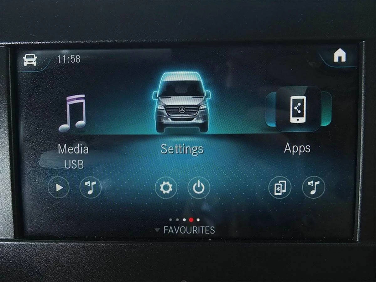 2023 Mercedes-Benz Sprinter Luton Box Van — cab interior